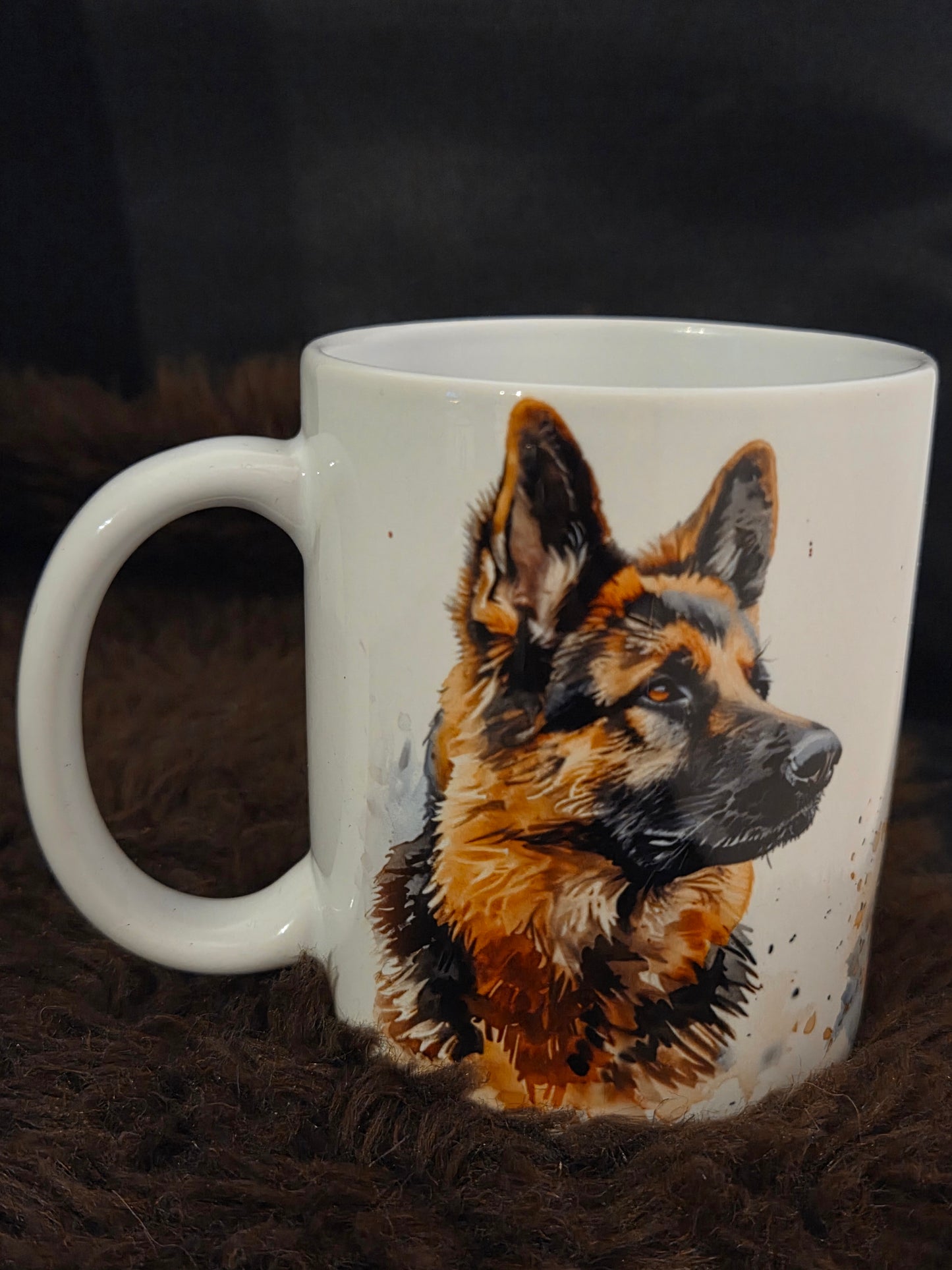 Duitse Herder mok 325 ml – keramische hondenmok cadeau voor Herder liefhebber