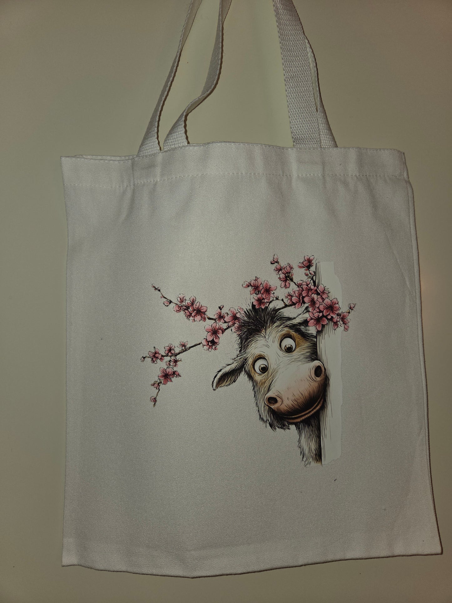 Herbruikbare tas met ezel design