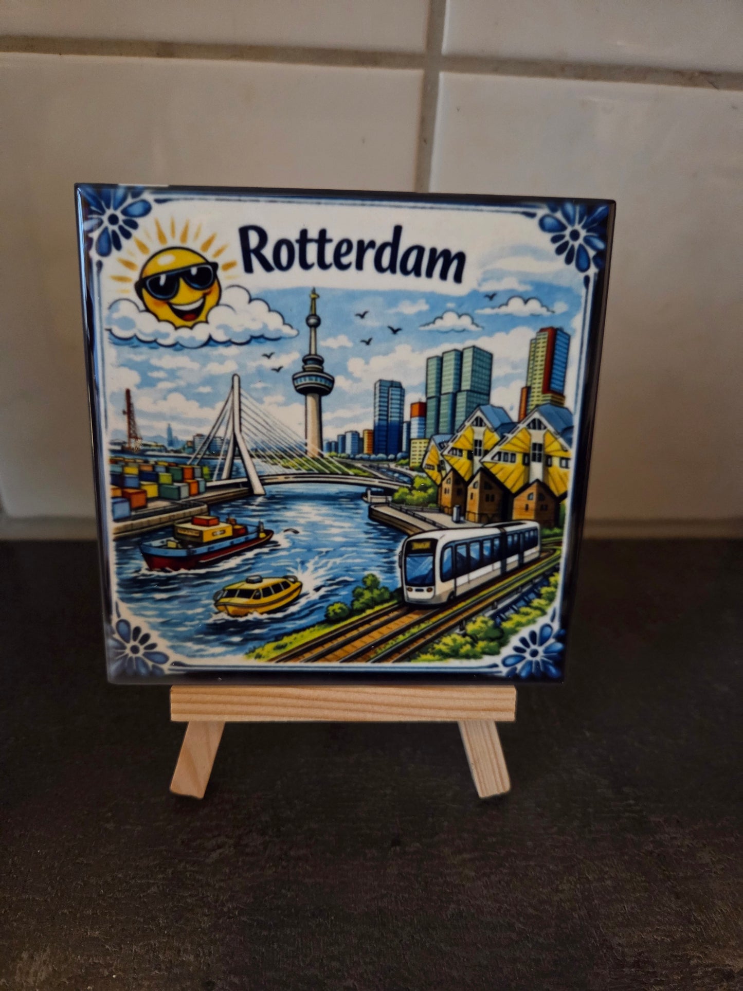 Tegeltje Rotterdam -stijlvol & uniek