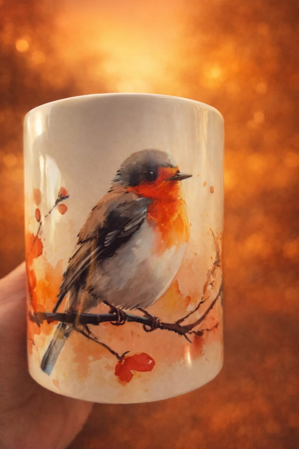 roodborstje mok 11oz