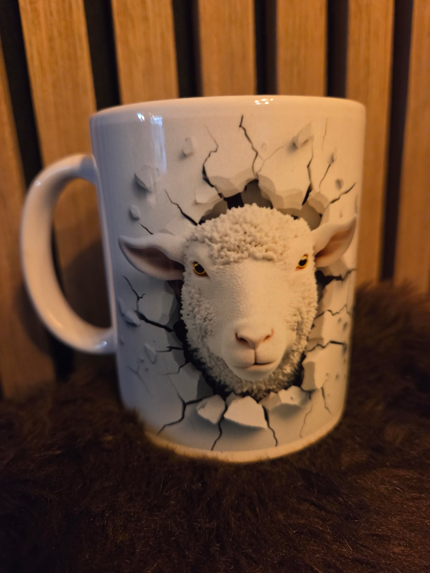 Schaap mok