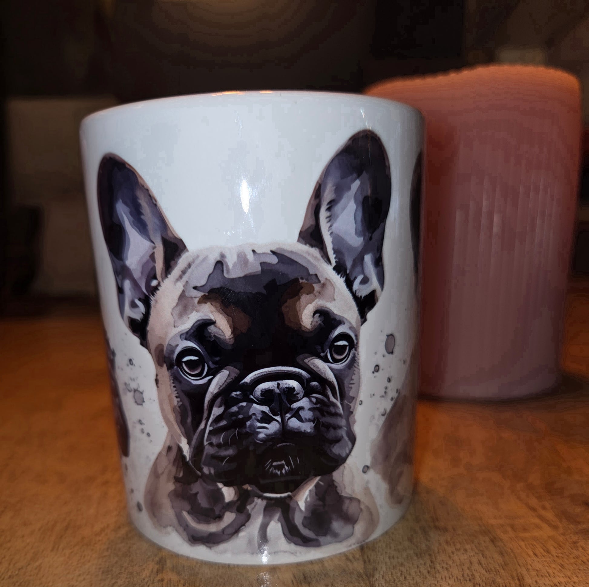 "Franse Bulldog mok keramiek 325 ml – cadeau voor Franse Bulldog liefhebbers"