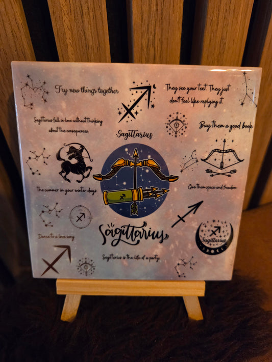 Boogschutter sterrenbeeld tegeltje-perfect cadeau