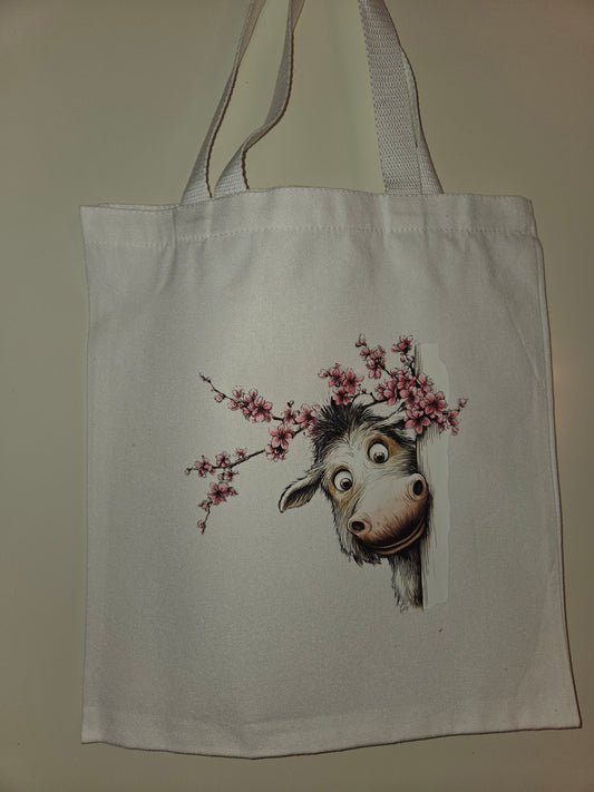Herbruikbare tas met ezel design