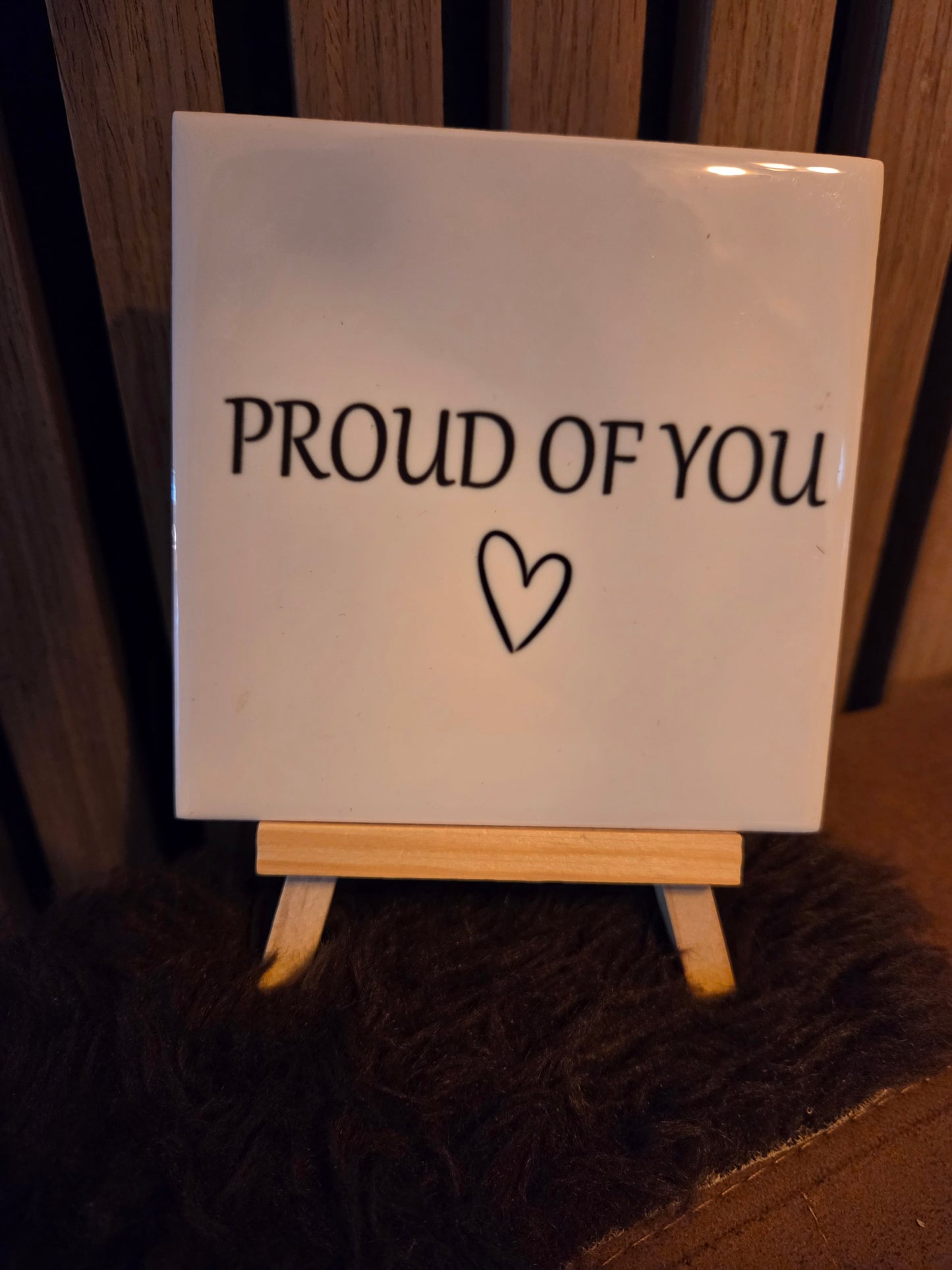 Proud of you tegeltje