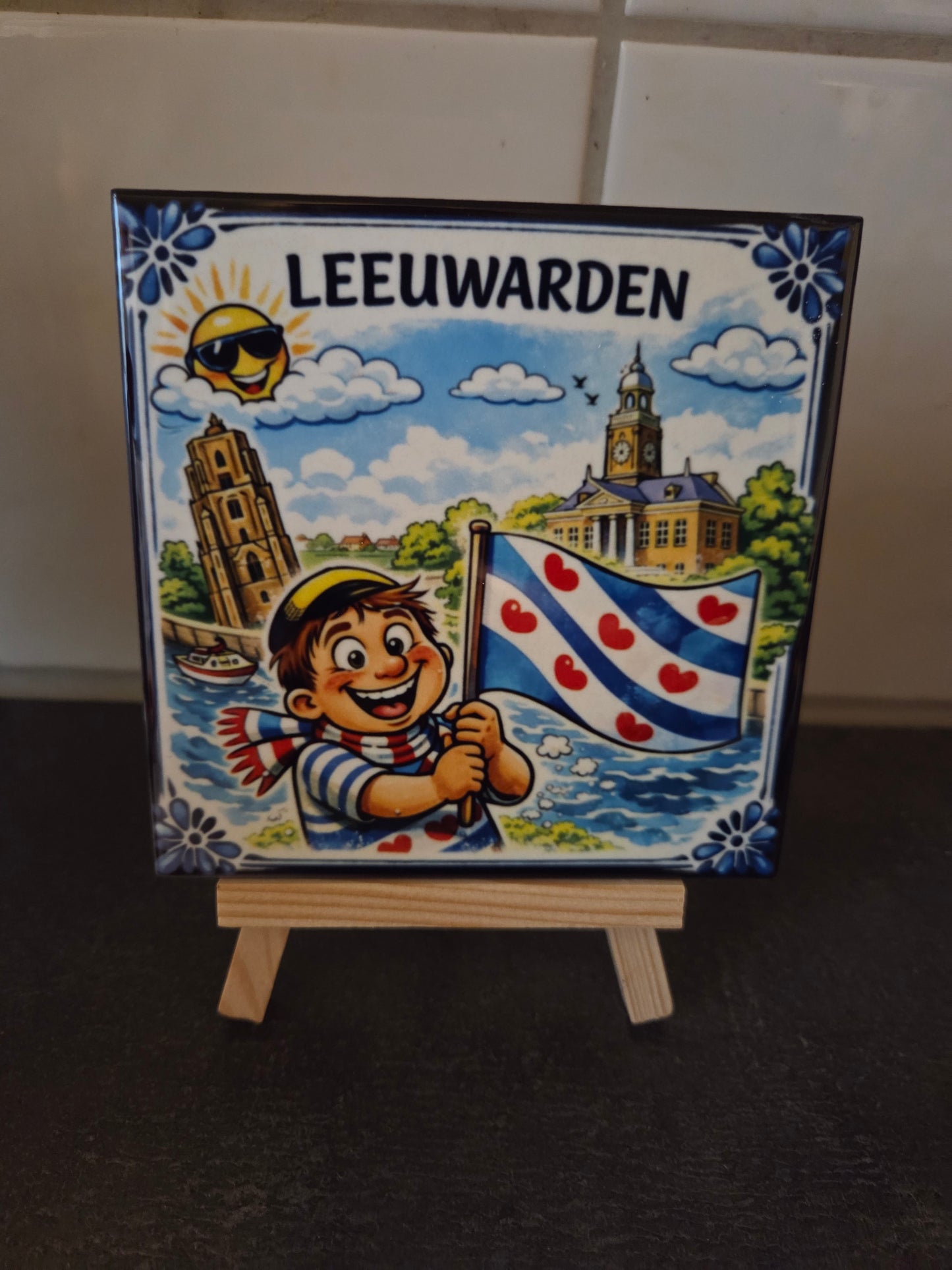 Tegeltje Leeuwarden Stijlvol & uniek