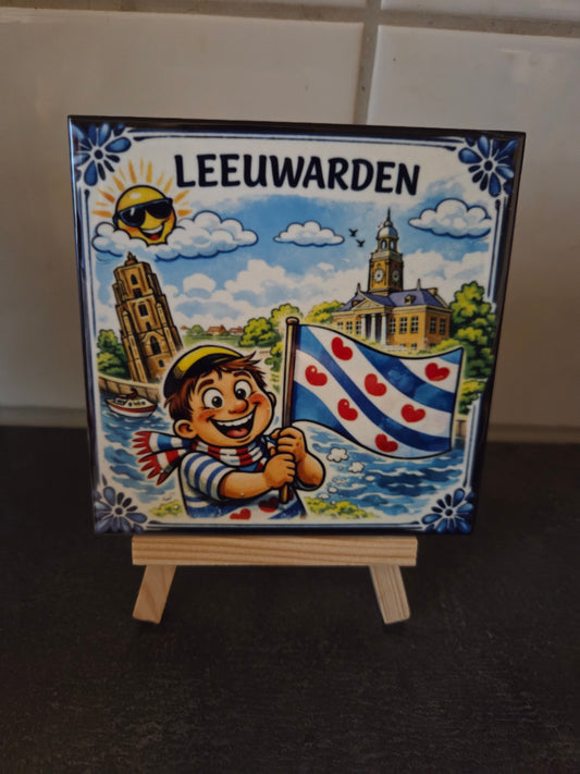 Tegeltje Leeuwarden Stijlvol & uniek