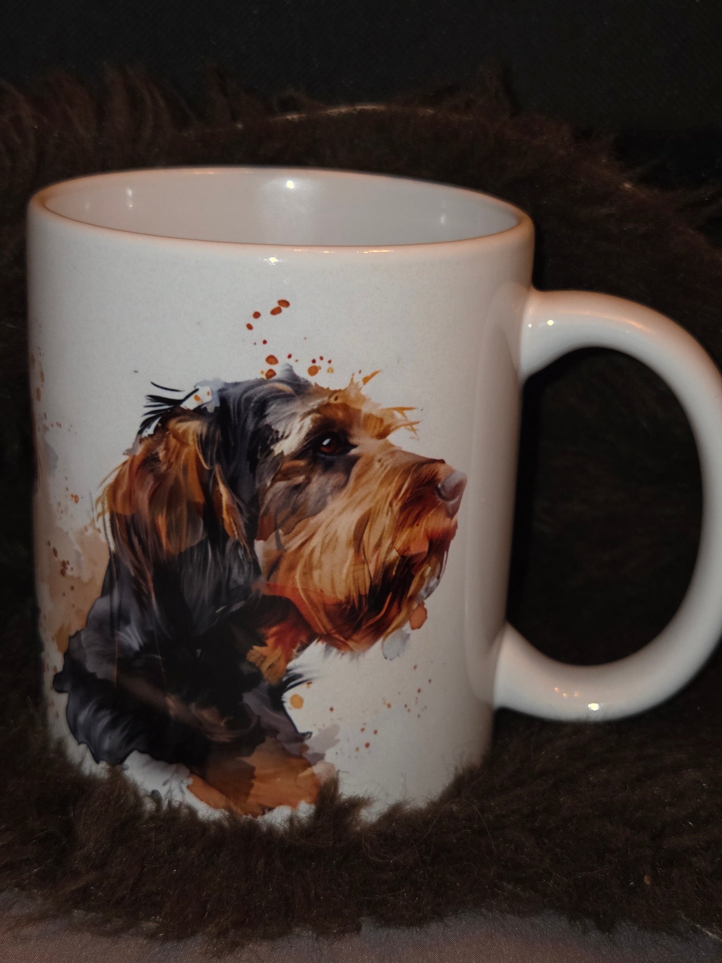 Ruwharige Teckel Mok – 11 oz