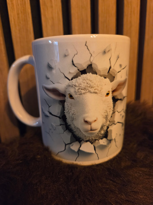 Schaap mok