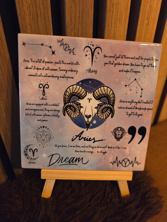 Ram Sterrenbeeld Tegeltje – Perfect Cadeau